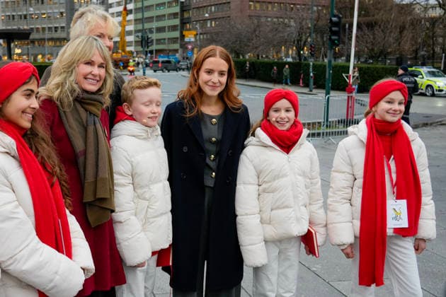 Nobel Peace Prize 2025 Oslo 20251210 The daughter of Nobel Peace P  Copyright: xGormxKallestadx xNTBx