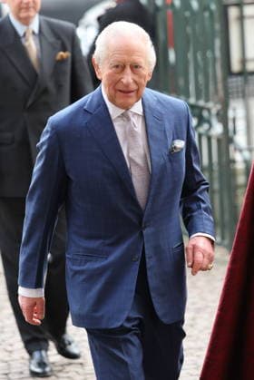 . 10 12 2025. London, United Kingdom. King Charles III arriving at an Advent Service at Westminster Abbey in London.  xStephenxLockx xi-Imagesx IIM-26447-0006