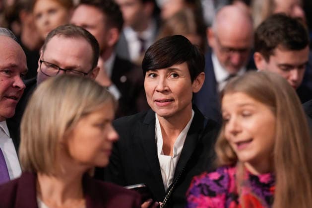 Nobel Peace Prize 2025 Oslo 20251210 Ine Marie Eriksen Soreide  Copyright: xOlexBerg-Rustenx xNTBx