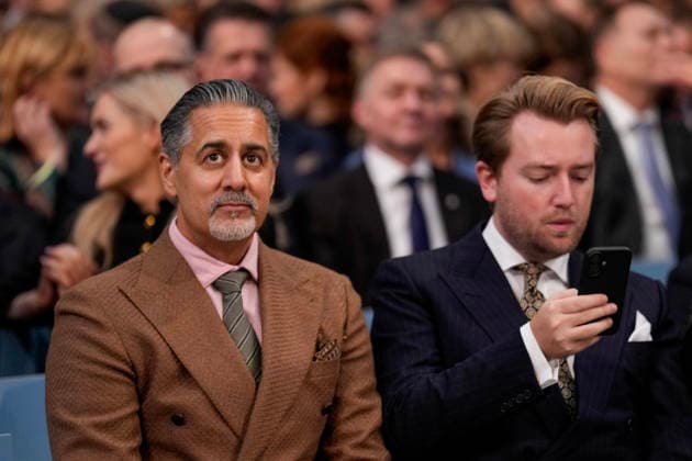 Nobel Peace Prize 2025 Oslo 20251210 Abid Raja arrives at Oslo City Hall for the  Copyright: xOlexBerg-Rustenx xNTBx