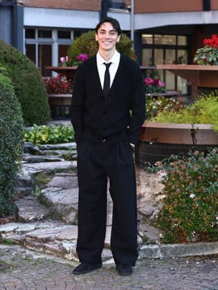 Rome, Rai headquarters formerly at Teulada, photocall for the Tutta scena series. Pictured: Emanuele Porzio  Copyright: xMarcoxProvvisionatox xipa-agency.netx xMarcoxProvvisionatox IPA_Agency_IPA68987172