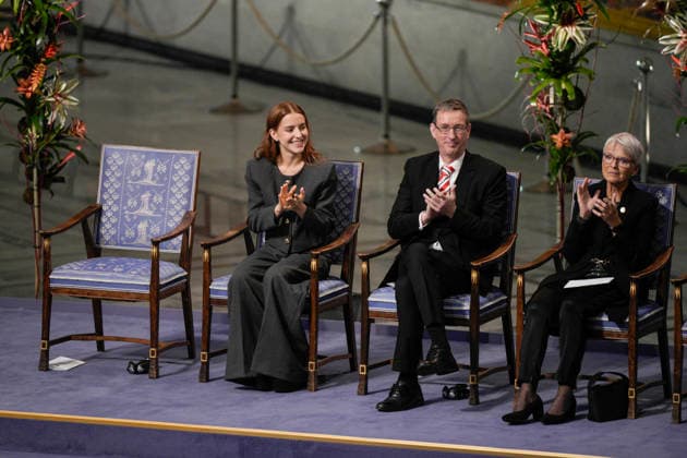 Nobel Peace Prize 2025 Oslo 20251210 The awarding o  Copyright: xStianxLysbergxSolumx xNTBx