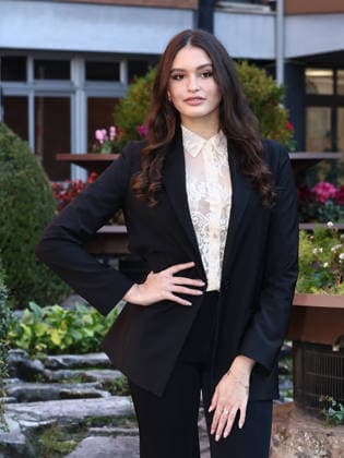 Rome, Rai headquarters formerly at Teulada, photocall for the Tutta scena series. Pictured: Alice Maselli  Copyright: xMarcoxProvvisionatox xipa-agency.netx xMarcoxProvvisionatox IPA_Agency_IPA68987251