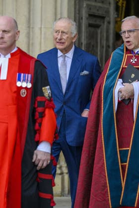 King Charles III attends Advent service at Westminster Abbey LONDON, UNITED KINGDOM - DECEMBER 10: King Charles III attends Christian witness in Advent service at Westminster Abbey in London, United Kingdom on December 10, 2025 Ray Tang Anadolu London United Kingdom. Editorial use only. Please get in touch for any other usage.  Copyright: x2025xAnadoluxRayxTangx