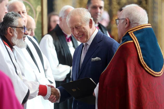 King Charles III Attends Advent Service At Westminster Abbey LONDON, ENGLAND - DECEMBER 10: King Charles III attends an Advent Service at Westminster Abbey on December 10, 2025 in London, England., Credit:Chris Jackson Avalon United Kingdom, England, London, Westminster Abbey  Copyright: xChrisxJacksonx xAvalonx 1058155577