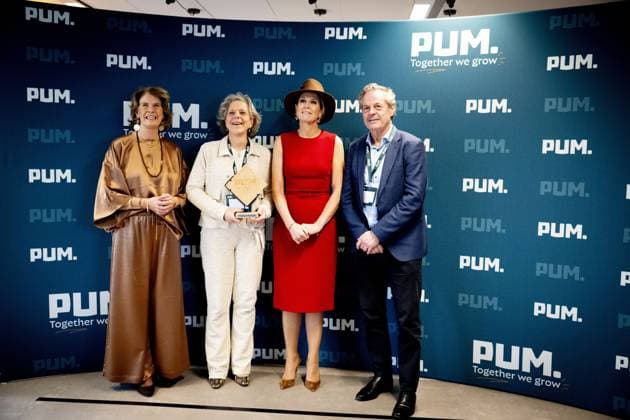 THE HAGUE Queen Maxima attends the PUM Impact Awards ceremony. PUM, founded by the employers organization VNO-NCW, sends experienced Dutch professionals to support small and medium-sized enterprises in developing countries and emerging markets with voluntary advice. ANP HOLLANDSE HOOGTE ROBIN UTRECHT netherlands out - belgium out  Copyright: xx x544489968x originalFilename: 544489968.jpg
