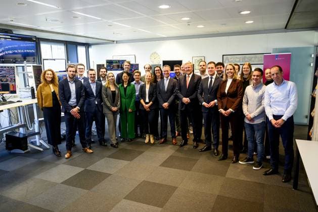 Den Haag, The Netherlands, 2025-12-10 09:57:03 THE HAGUE, 10-12-2025, Ministry of Finance. King Willem-Alexander, accompanied by the Minister of Finance, Eelco Heinen, is on a working visit to the Ministry of Finance s General Treasury Agency in The Hague. PHOTO: NLBeeld Patrick van Emst Credit: NL Beeld Patrick van Emst  Copyright: xx x