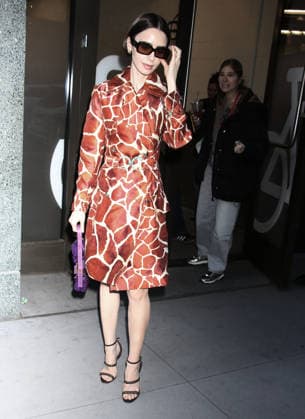 December 10, 2025 Lily Collins on Good Morning America to talk about new season of Emily in Paris in New York. December 10, 2025 Copyright: xRWx xMediaPunchx