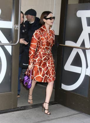 December 10, 2025 Lily Collins on Good Morning America to talk about new season of Emily in Paris in New York. December 10, 2025 Copyright: xRWx xMediaPunchx