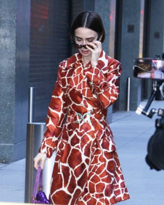 Lily Collins on Good Morning America to talk about new season of Emily in Paris in New York Featuring: Lily Collins Where: New York City, New York, United States When: 10 Dec 2025 Credit: Roger Wong INSTARimages EDITORIAL USE ONLY. NOT FOR USE BY NEWSPAPERS BASED IN THE UK. Copyright: xx instar55329947