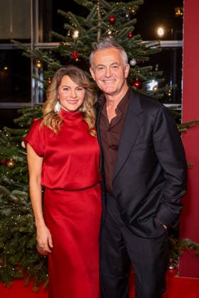 Donations Gala 31 Jose Carreras Gala Luise Bähr and Robert Lohr at the 31 Jose Carreras Gala at Mediacity Leipzig on 10 12 2025 Copyright: xEventpressxKochanx