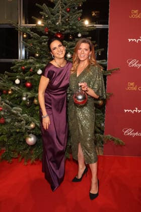 Donations Gala 31 Jose Carreras Gala Maja Weber and Nele Kiper at the 31 Jose Carreras Gala at Mediacity Leipzig on 10 12 2025 Copyright: xEventpressxKochanx