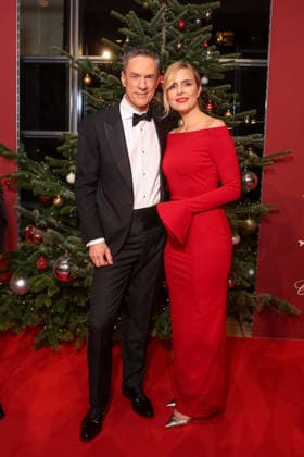 Donations Gala 31 Jose Carreras Gala Sven Lohrig and Stephanie Müller Spirra at the 31 Jose Carreras Gala at Mediacity Leipzig on 10 12 2025 Copyright: xEventpressxKochanx