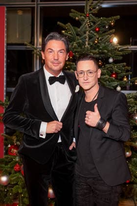 Donations Gala 31 Jose Carreras Gala Jan Pascal and Alexander Killian Cafe del Mundo at the 31 Jose Carreras Gala at Mediacity Leipzig on 10 12 2025 Copyright: xEventpressxKochanx