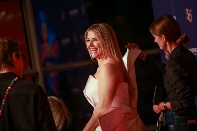 Donations Gala 31 Jose Carreras Gala Beatrice Egli at the 31 Jose Carreras Gala at Mediacity Leipzig on 10 12 2025 Copyright: xEventpressxKochanx