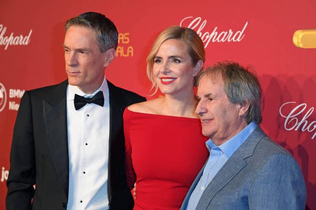 Sven Lorig, Stephanie Müller Spirra, Chris de Burgh 31 JOSE CARRERAS GALA at Media City in Leipzig on 10 12 2025