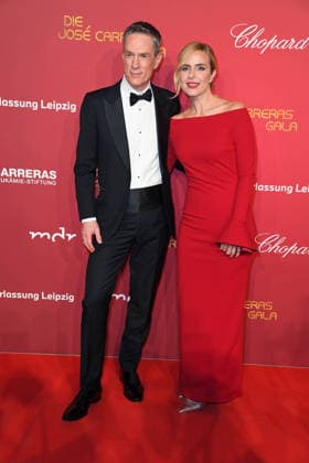 Sven Lorig, Stephanie Müller Spirra 31 JOSE CARRERAS GALA at Media City in Leipzig on 10 12 2025