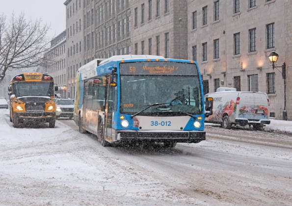 December 10, 2025, Montreal, Quebec, Canada: As a winter storm sweeps across Montreal and Southern Quebec, more than 15 cm of fresh snow transforms the city into a silent, white landscape. Montreal Canada - ZUMAs278 20251210_zip_s278_002 Copyright: xSerkanxSenturkx