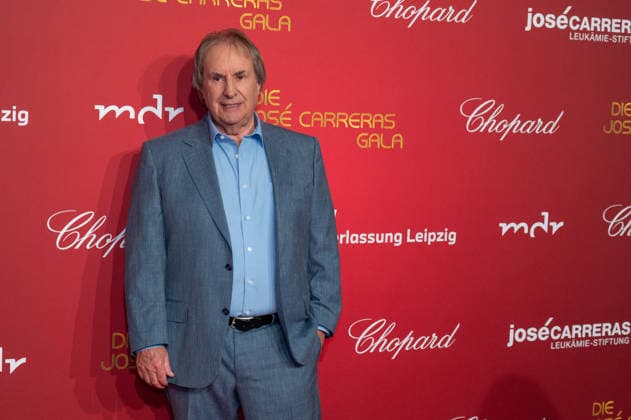 Leipzig 31 Jose Carreras Gala 10 12 2025 from 6 p.m. Leipzig, Altenburger Straße Media City Photographer EHL Media In photo Chris de Burgh, singer Dozens of celebrities once again came to Leipzigs Media City on Wednesday evening for the 31 Jose Carreras Gala to collect donations for the Leukemia Foundation Leipzig Saxony Germany Copyright: xEHLxMedia DietmarxThomasx 20251210_carreras-gala-leipzig_76