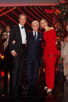 Donations Gala 31 Jose Carreras Gala Sven Lohrig, Jose Carreras and Stephanie Müller Spirra at the 31 Jose Carreras Gala at Mediacity Leipzig on 10 12 2025 Copyright: xEventpressxKochanx