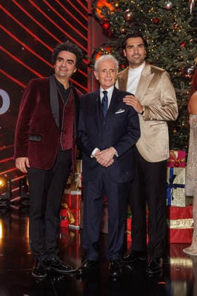 Donations Gala 31 Jose Carreras Gala Rolando Villazon, Jose Carreras and Jonathan Tetelman at the 31 Jose Carreras Gala at Mediacity Leipzig on 10 12 2025 Copyright: xEventpressxKochanx