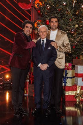 Donations Gala 31 Jose Carreras Gala Rolando Villazon, Jose Carreras and Jonathan Tetelman at the 31 Jose Carreras Gala at Mediacity Leipzig on 10 12 2025 Copyright: xEventpressxKochanx