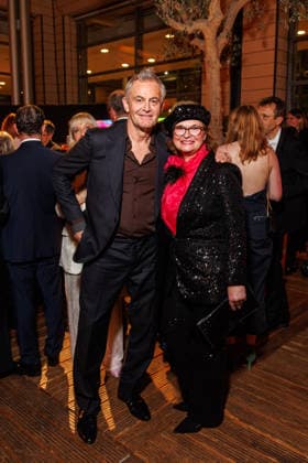Donations Gala 31 Jose Carreras Gala Robert Lohr and Anett Pötzsch Rauschenbach at the 31 Jose Carreras Gala at Mediacity Leipzig on 10 12 2025 Copyright: xEventpressxKochanx