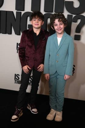 January 1, 2021, New York, New York, USA: BLAKE KANE and CALVIN KNEGTEN attend the New York Special Screening of Is This Thing On .DGA Theater, NYC.December 10, 2025. ... New York Special Screening of Is This Thing On .DGA Theater, NYC.December 10, 2025. New York USA - ZUMAms4_ 20210101_faf_ms4_169 Copyright: xSoniaxMoskowitzxGordonx
