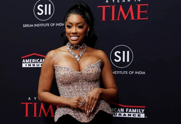 Porsha Williams arrives on the red carpet when TIME Celebrates A Year In TIME at Current at Chelsea Piers on Wednesday, December 10, 2025 in New York City.  NYP20251210140 JohnxAngelillo