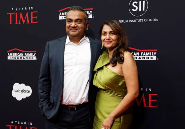 Neal Mohan arrives on the red carpet when TIME Celebrates A Year In TIME at Current at Chelsea Piers on Wednesday, December 10, 2025 in New York City.  NYP20251210143 JohnxAngelillo