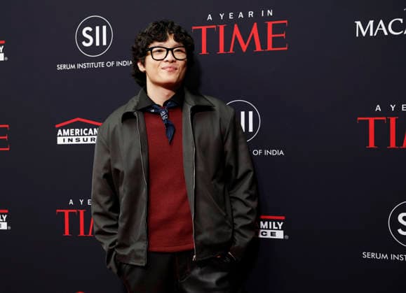Rob Li arrives on the red carpet when TIME Celebrates A Year In TIME at Current at Chelsea Piers on Wednesday, December 10, 2025 in New York City.  NYP20251210116 JohnxAngelillo