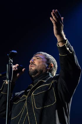 Antonio Orozco performs in Madrid, Spain - 10 Dec 2025 Singer Antonio Orozco performs during a concert at the Movistar Arena. Madrid Spain Copyright: xAtilanoxGarciax xSOPAxImagesx photo02810