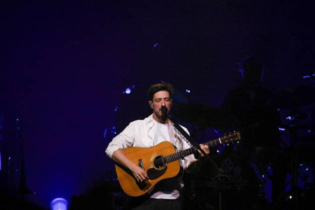 Mumford and Sons at The O2 Arena on their Rushmere Tour 10th December 2025 Marcus Mumford of Mumford and Sons at The O2 Arena, London United Kingdom on their Rushmere Tour 10th December 2025, Credit:Ray Hill Avalon  Copyright: xRayxHillx xAvalonx 1058272877