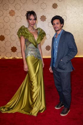 Red Sea Film Festival - Jeddah French actress Sonia Rolland and director Jonas d’Adesky attend a screening, as part of the 5th edition of the Red Sea Film Festival in Jeddah, Saudi Arabia, on December 10, 2025. Photo by Balkis Press ABACAPRESS.COM Jeddah Saudi Arabia  Copyright: xBalkisxPress ABACAx