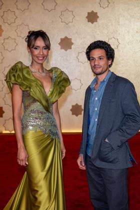 Red Sea Film Festival - Jeddah French actress Sonia Rolland and director Jonas d’Adesky attend a screening, as part of the 5th edition of the Red Sea Film Festival in Jeddah, Saudi Arabia, on December 10, 2025. Photo by Balkis Press ABACAPRESS.COM Jeddah Saudi Arabia  Copyright: xBalkisxPress ABACAx