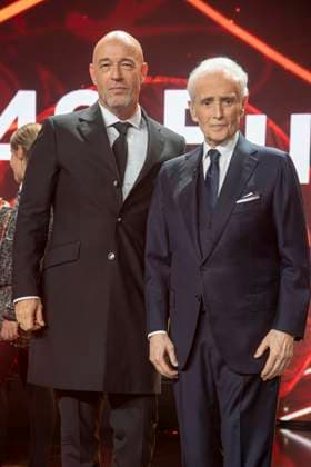 ABBleipzig The Count Unheilig and Jose Carreras on stage Participants Guest at the 31 Jose Carreras Gala in the Media City Leipzig, on 10 12 25 Saxony Germany