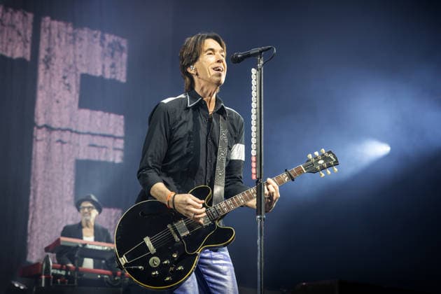 Roxette live in Oslo, Norway Oslo, Norway. 10th, December 2025. The Swedish pop rock duo Roxette performs a live concert at Unity Arena in Oslo. Here singer and musician Per Gessle is seen live on stage. Norway, Oslo, Unity Arena  Copyright: xGonzalesxPhoto TerjexDokkenx