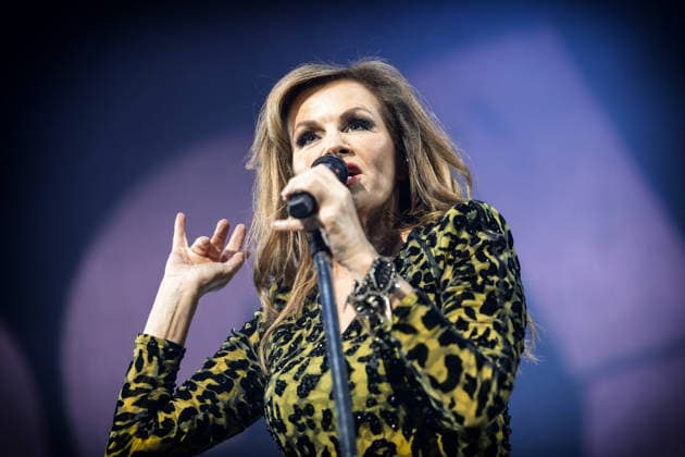 Roxette live in Oslo, Norway Oslo, Norway. 10th, December 2025. The Swedish pop rock duo Roxette performs a live concert at Unity Arena in Oslo. Here singer Lena Philipsson is seen live on stage. Norway, Oslo, Unity Arena  Copyright: xGonzalesxPhoto TerjexDokkenx
