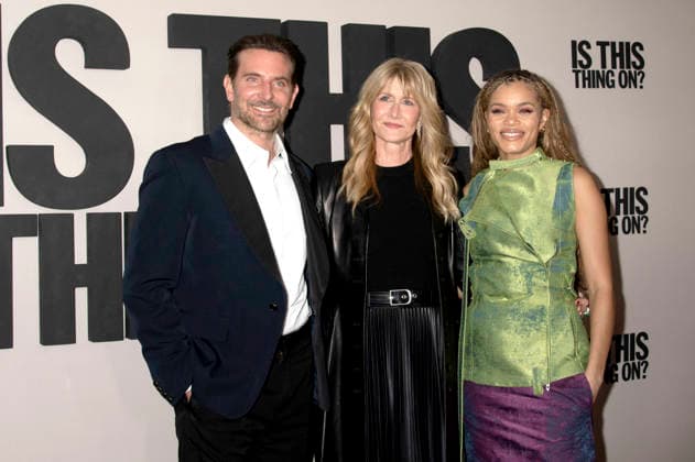 Bradley Cooper, Laura Dern and Andra Day at the special screening of the movie Is This Thing On at the DGA Theater New York, 10 12 2025 Foto:xB.xHinex xFuturexImagex thing_5238