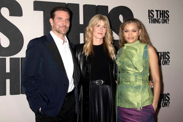 Bradley Cooper, Laura Dern and Andra Day at the special screening of the movie Is This Thing On at the DGA Theater New York, 10 12 2025 Foto:xB.xHinex xFuturexImagex thing_5239