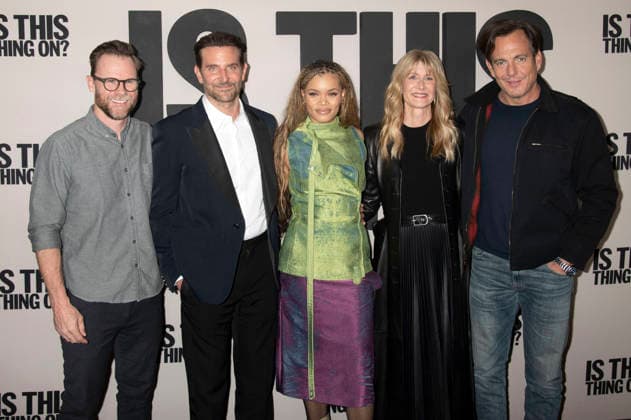 Weston Middleton, Bradley Cooper, Andra Day, Laura Dern and Will Arnett at the special screening of the movie Is This Thing On at the DGA Theater New York, 10 12 2025 Foto:xB.xHinex xFuturexImagex thing_5245