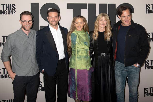 Weston Middleton, Bradley Cooper, Andra Day, Laura Dern and Will Arnett at the special screening of the movie Is This Thing On at the DGA Theater New York, 10 12 2025 Foto:xB.xHinex xFuturexImagex thing_5247