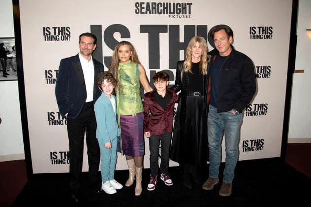 Bradley Cooper, Calvin Knegten, Andra Day, Blake Kane, Laura Dern and Will Arnett at the special screening of the movie Is This Thing On at the DGA Theater New York, 10 12 2025 Foto:xB.xHinex xFuturexImagex thing_5249