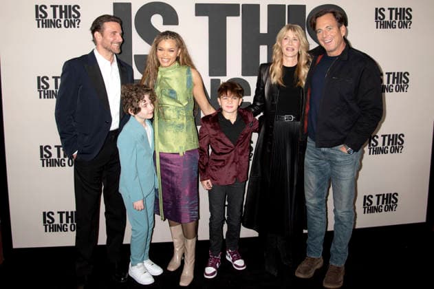 Bradley Cooper, Calvin Knegten, Andra Day, Blake Kane, Laura Dern and Will Arnett at the special screening of the movie Is This Thing On at the DGA Theater New York, 10 12 2025 Foto:xB.xHinex xFuturexImagex thing_5250