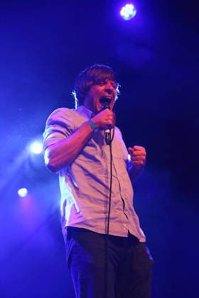 John Maus at a concert at the Astra Kulturhaus in Berlin, December 10, 2025 John Maus concert Berlin