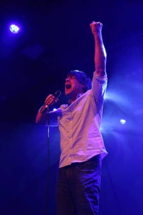 John Maus at a concert at the Astra Kulturhaus in Berlin, December 10, 2025 John Maus concert Berlin