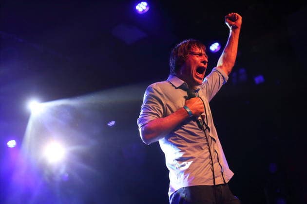John Maus at a concert at the Astra Kulturhaus in Berlin, December 10, 2025 John Maus concert Berlin