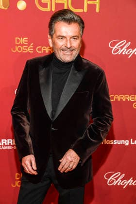 ABBleipzig Thomas Anders Saenger on the red carpet at the 31 Jose Carreras Gala in the Media City Leipzig, on 10 12 25 Saxony Germany
