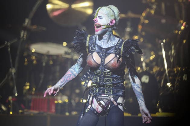 PXL_Till Lindemann concert Till Lindemann performs during his concert at Arena Zagreb in Zagreb, Croatia on December 10, 2025.  MatijaxHabljak PIXSELL