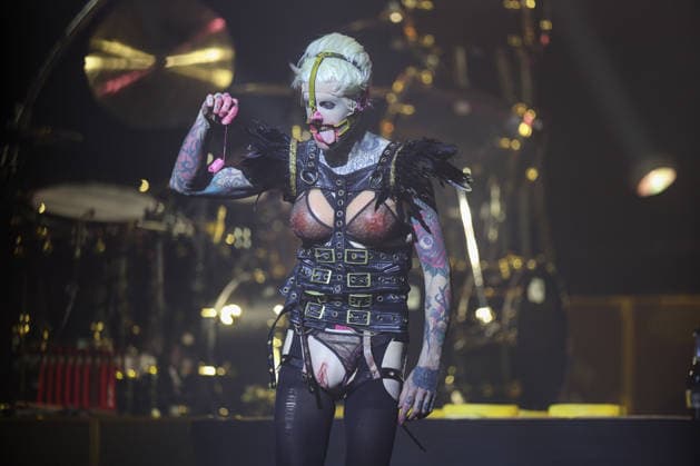PXL_Till Lindemann concert Till Lindemann performs during his concert at Arena Zagreb in Zagreb, Croatia on December 10, 2025.  MatijaxHabljak PIXSELL